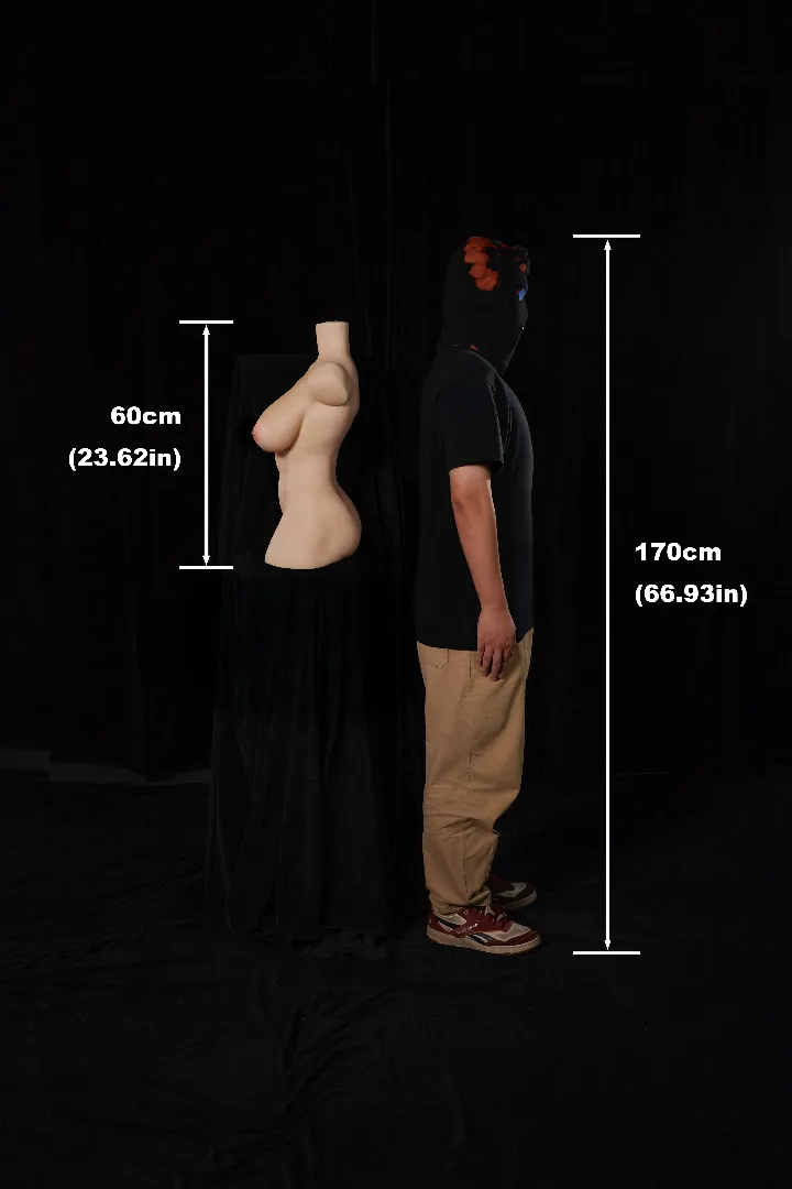 Climax 60cm 矽膠半身娃娃